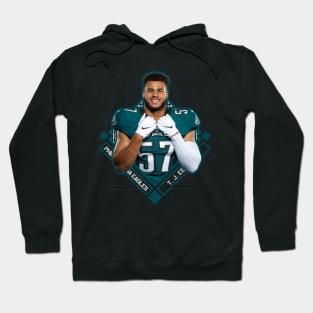 T. J. EDWARDS PHILADELPHIA EAGLES Hoodie